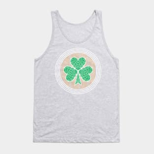 Geometric Shamrock Tank Top